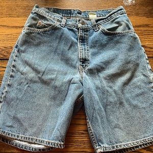 VTG orange tab levi’s 560 shorts